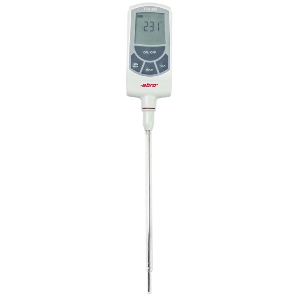Labor-Thermometer Set TFX 420, mit Temperaturfühler TPX 300
