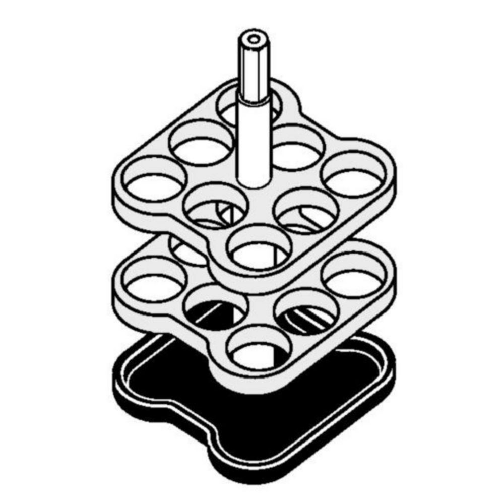Adapter für Rechteckbecher 90 ml