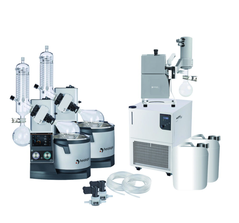 Rotary Evaporators Hei-VAP Expert Control Twin VAP Package