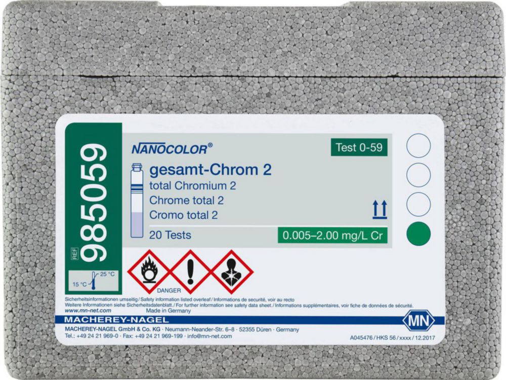 Rundküvettentests NANOCOLOR® Chrom