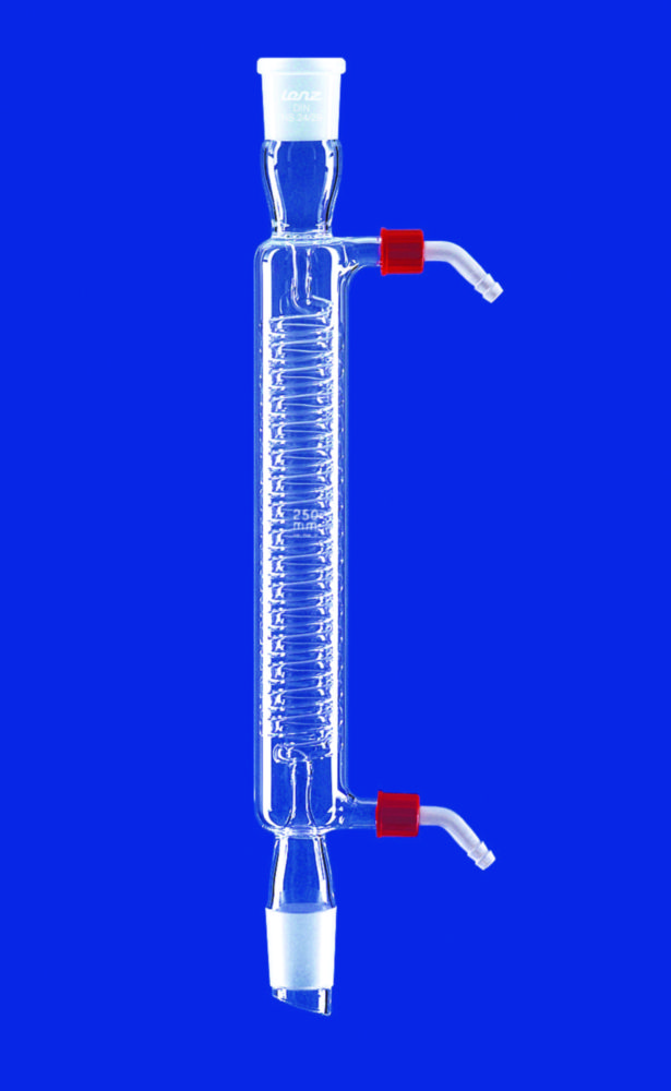 Spiral condensers, DURAN® tubing, with PP olives