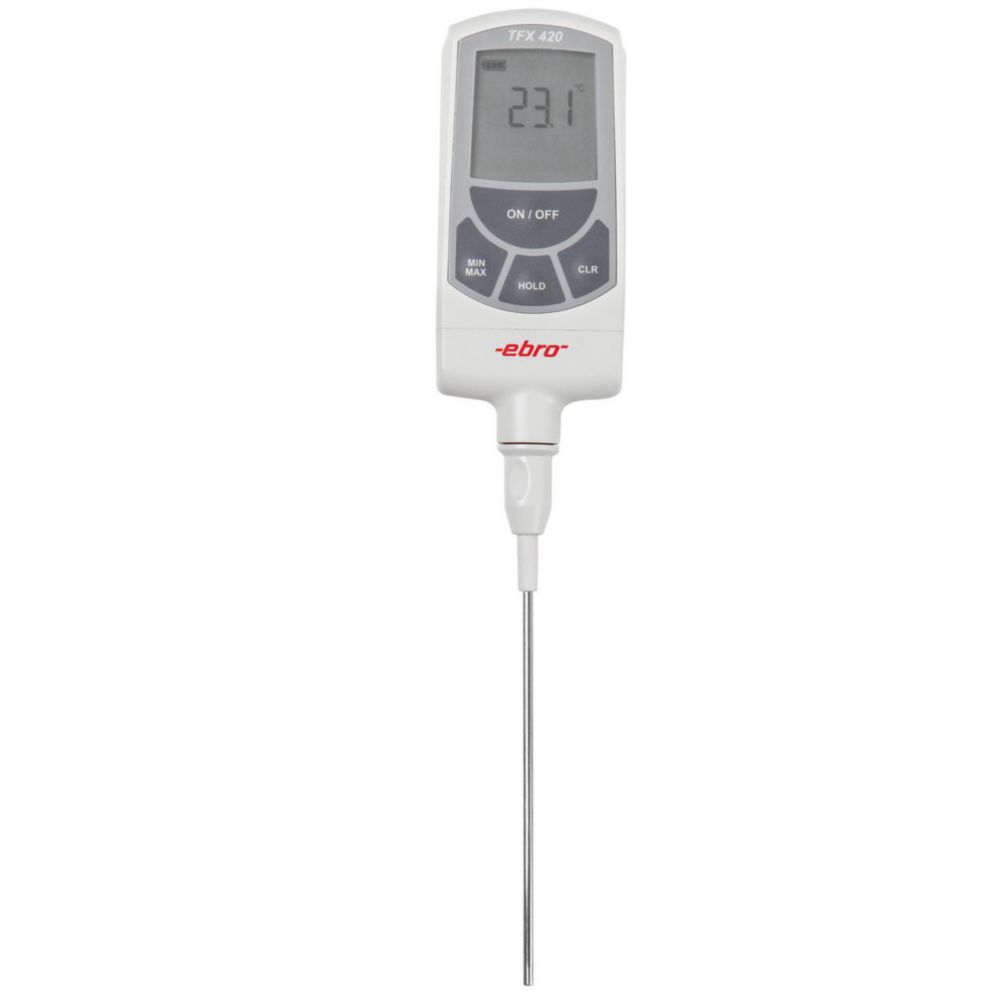Labor-Thermometer Set TFX 420, mit Temperaturfühler TPX 100