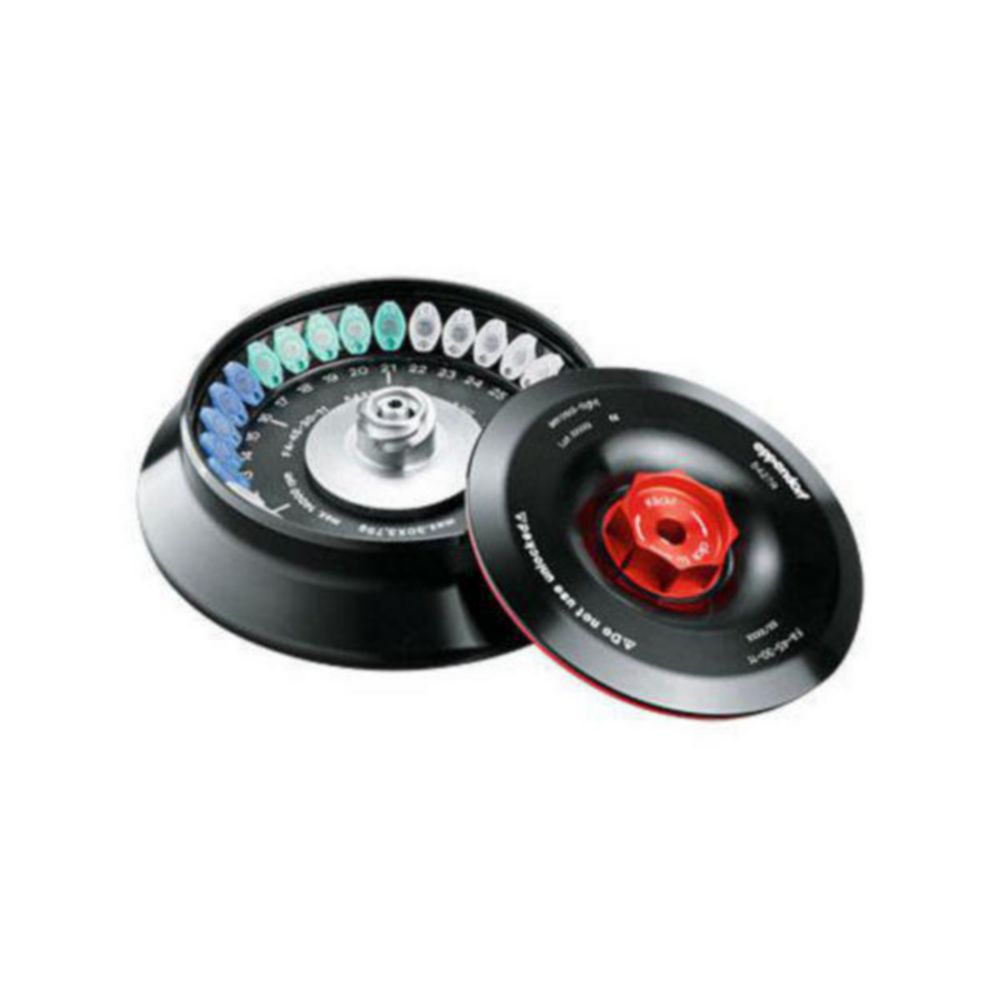 Fixed angle rotors for Centrifuge 5427 R, incl. QuickLock® rotor lid