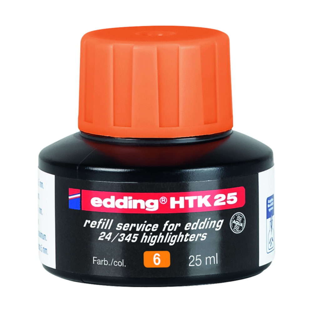 Nachfülltinte Textmarker, edding HTK 25