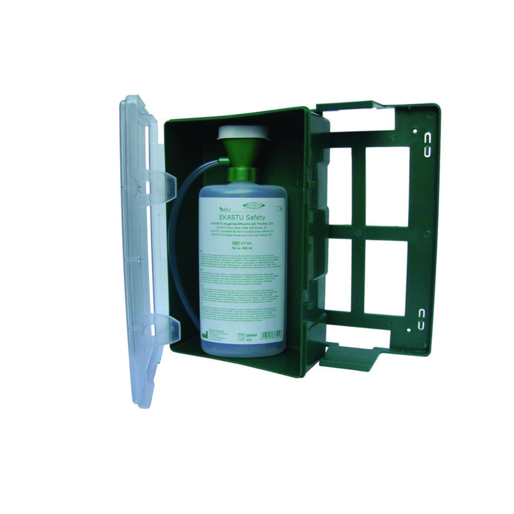 Wall cabinet with structured lid (empty)