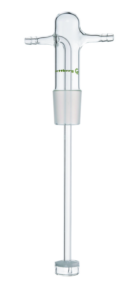 Gas washing bottle reservoirs, Drechsel, borosilicate glass 3.3