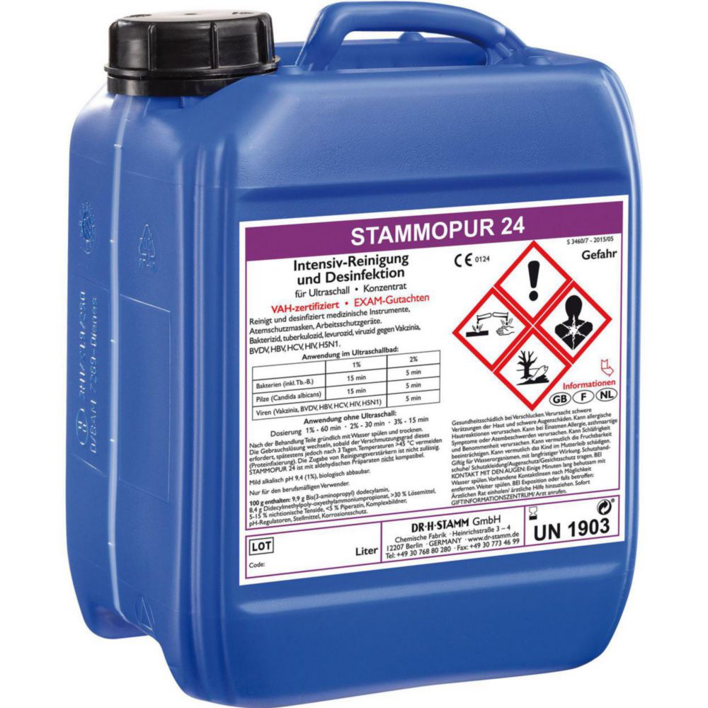 Concentrates for ultrasonic baths STAMMOPUR 24
