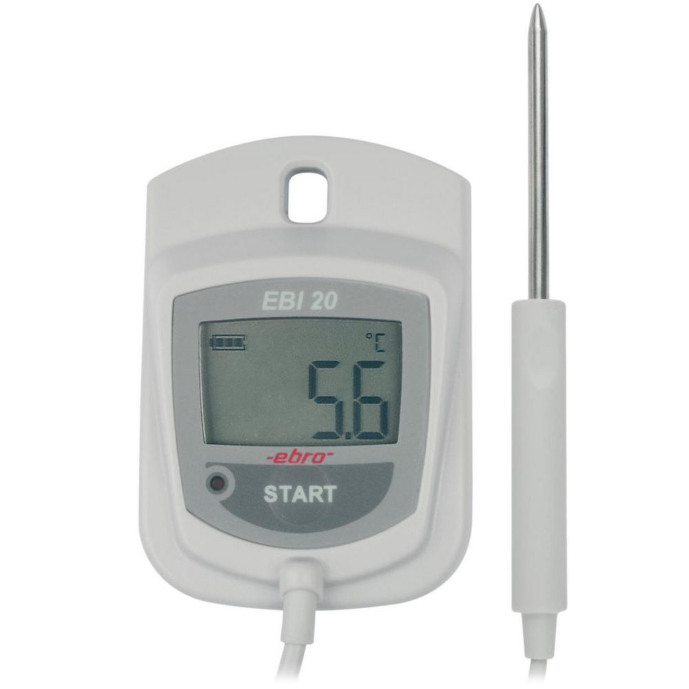 Data Logger with external temperature sensor EBI 20-TE1