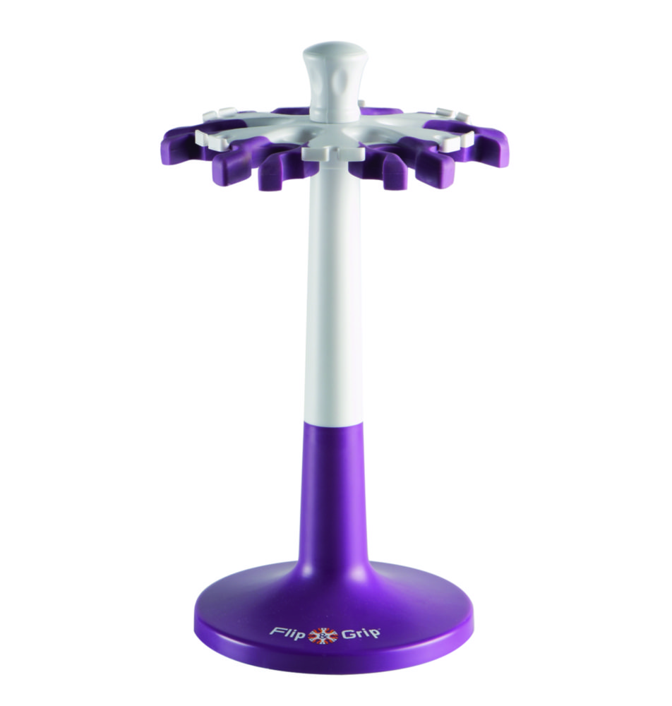 Pipette stands Flip & Grip™ for single and multi-channel microliter pipettes