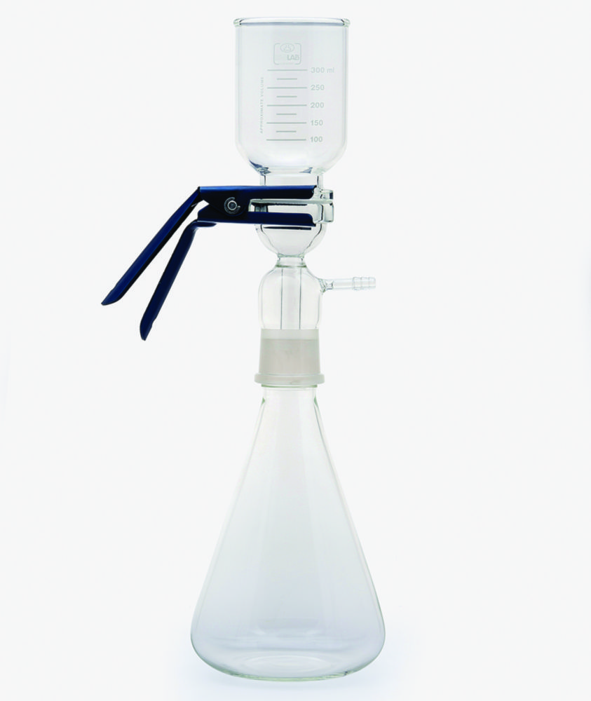 Vacuumfiltration unit, borosilicate glass 3.3.