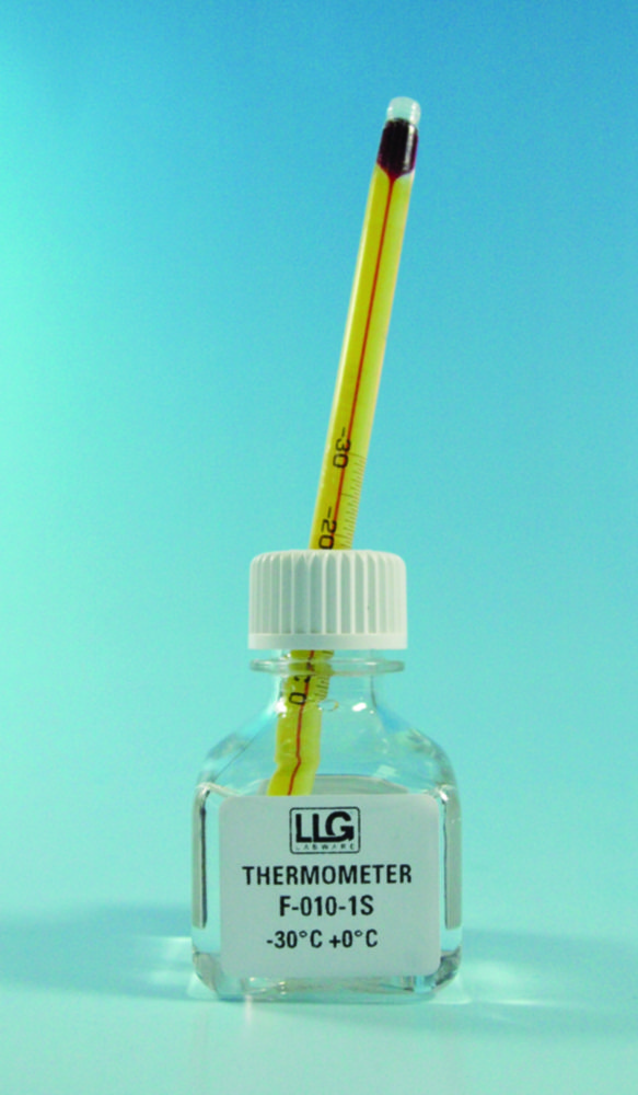 LLG-Exact-Temp Standard thermometers, red spirit-filled