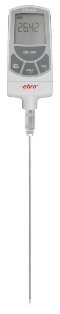 Precision thermometer TFX 430, with temperature probe TPX 230