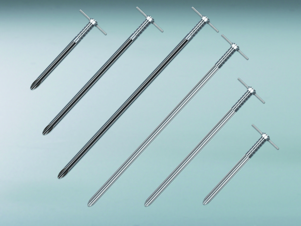 Pigment Lance, stainless steel V4A (1.4404), with half-open flute