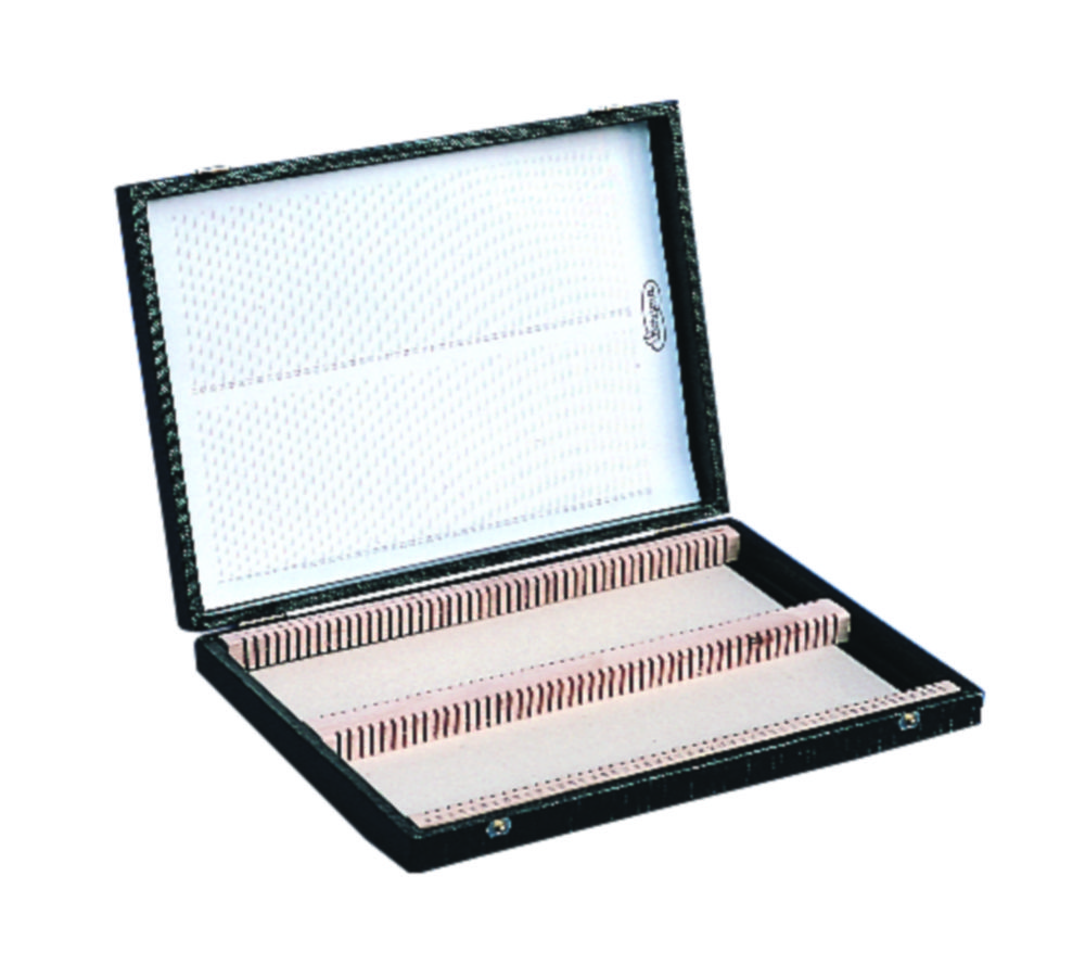 Slide storage box