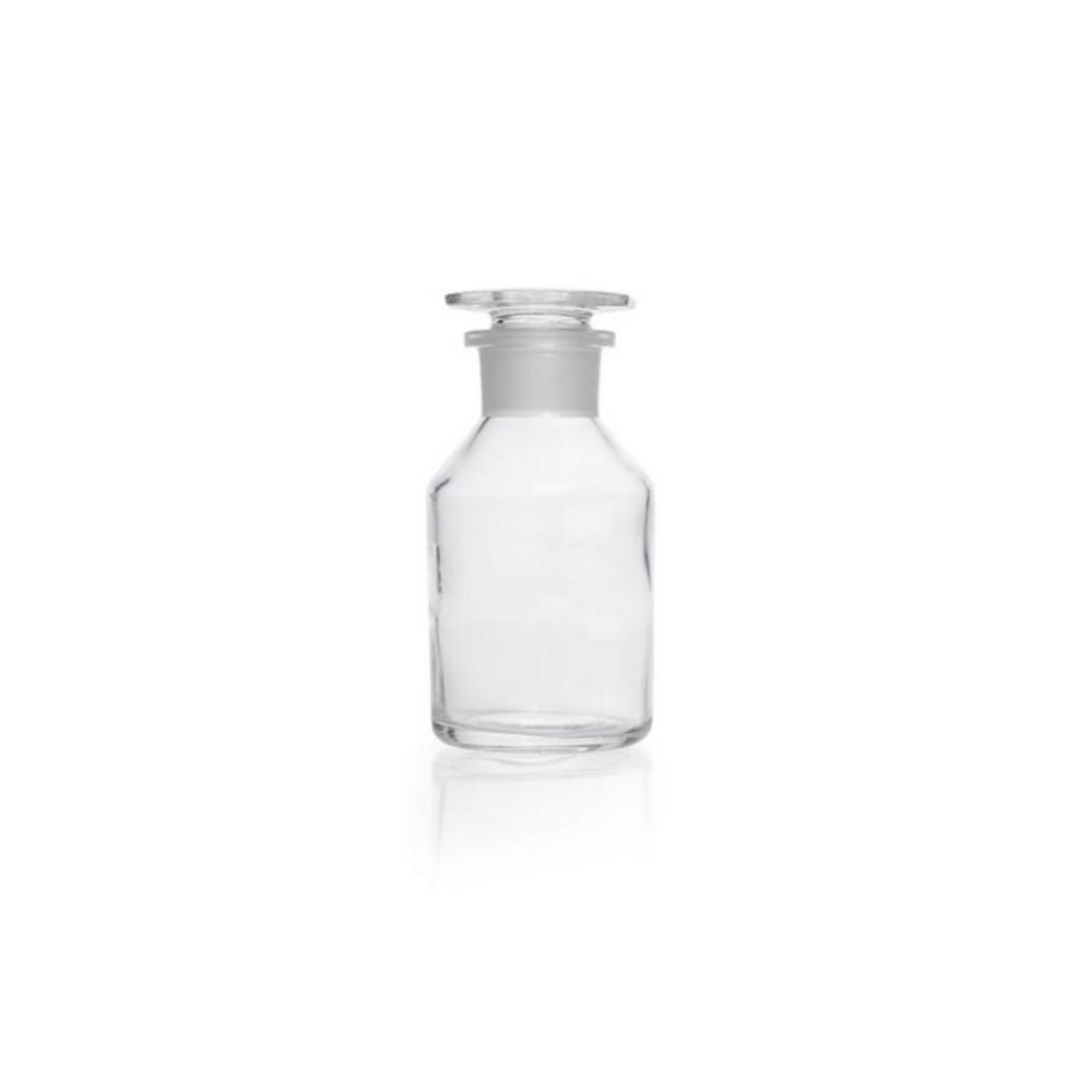 Wide-mouth reagent bottles, soda-lime glass