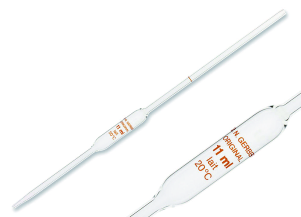 Pipettes for the Gerber method