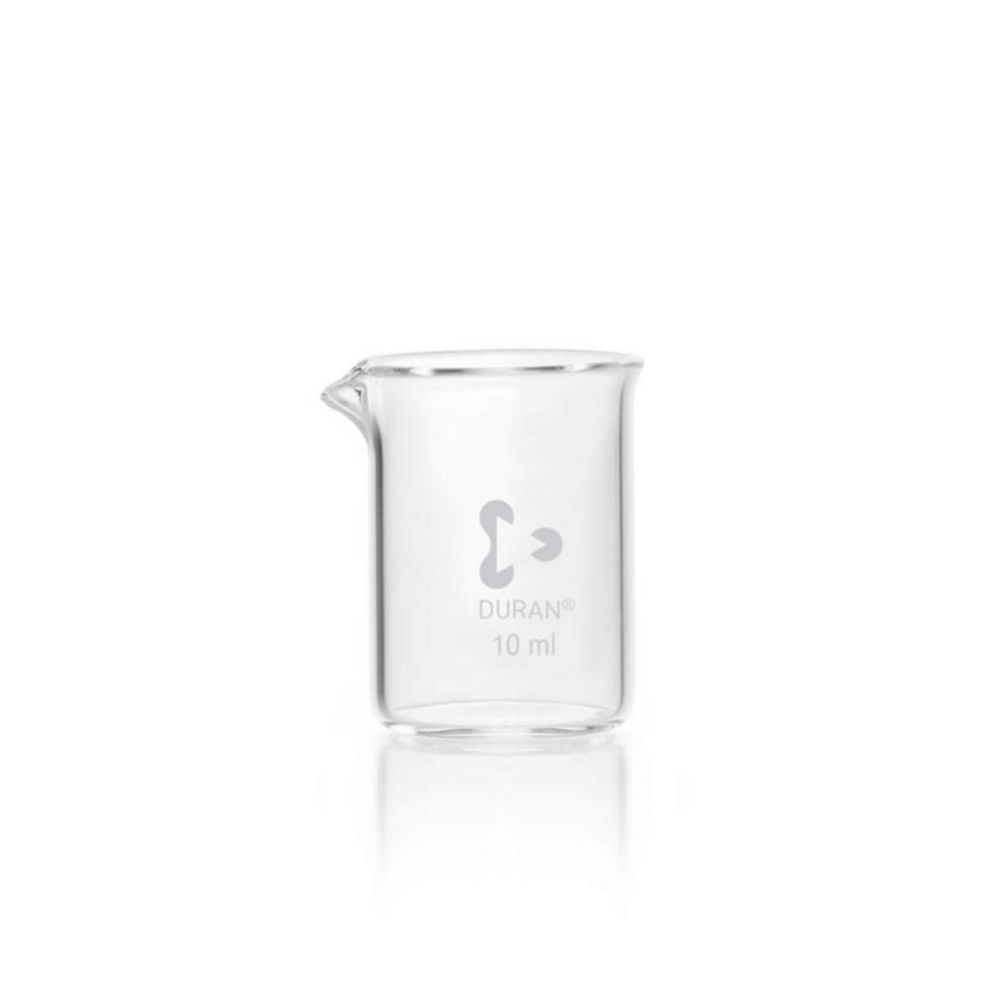 Beakers glass, DURAN®, low form