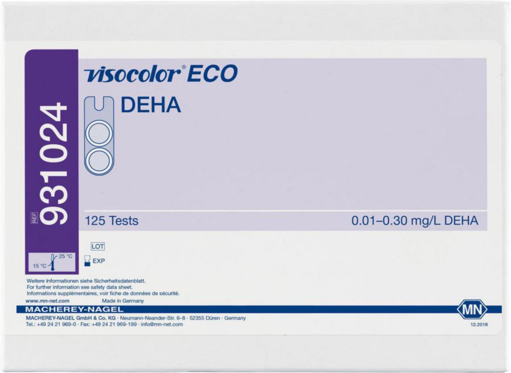 Test kits, VISOCOLOR®ECO for water analysis