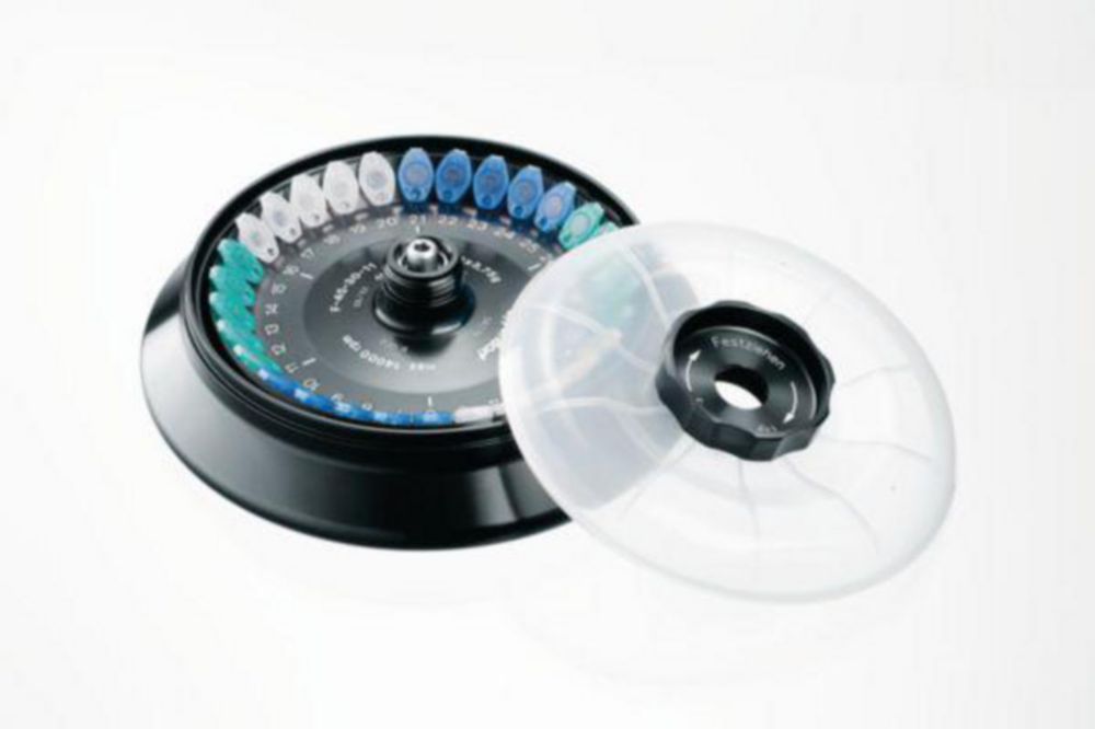 Fixed angle rotors for Centrifuge 5427 R, incl. rotor lid