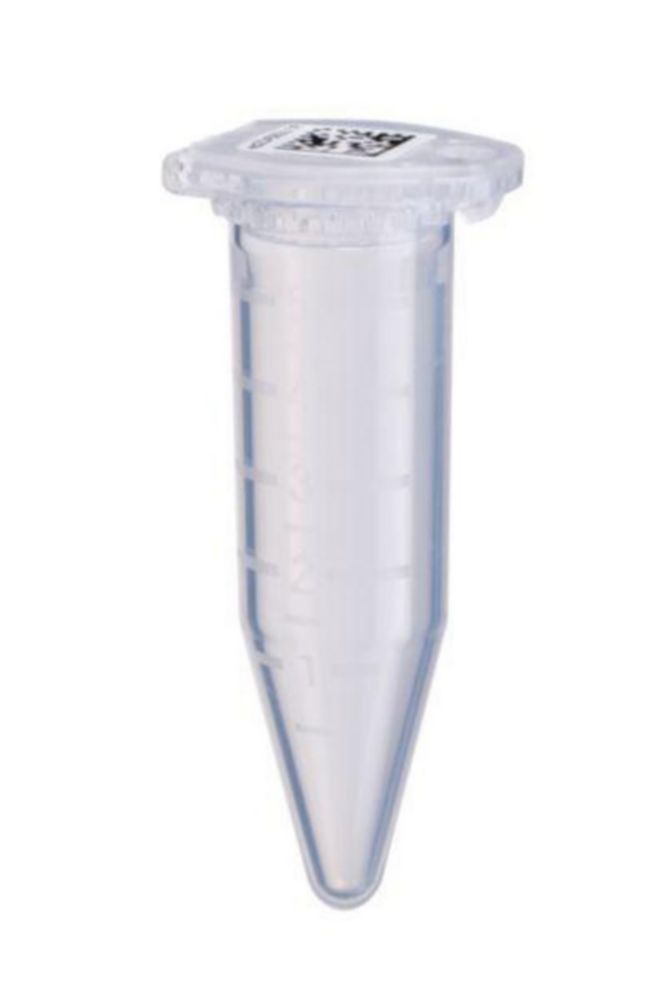 Safe-lock Tubes®, PP, with 2D SafeCode