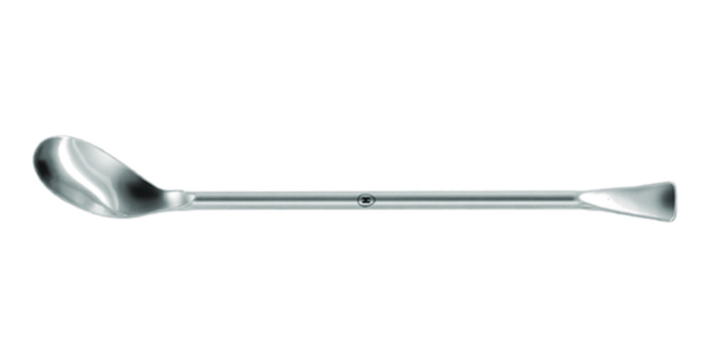 Polyspoon, stainless steel, for left handers