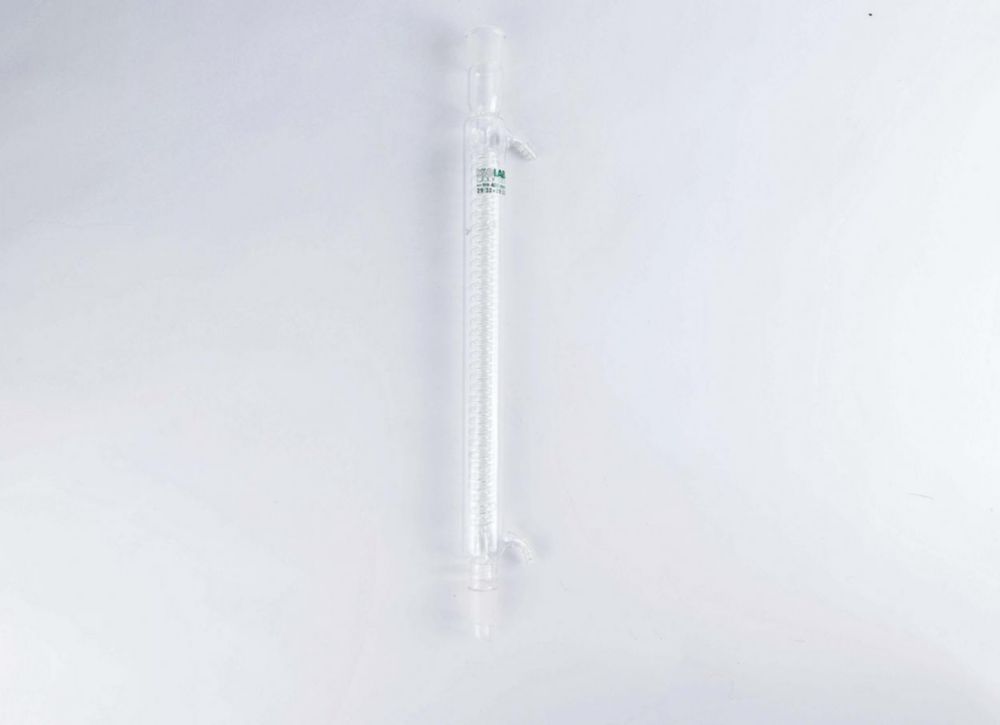 Spiral condensers, borosilicate glass 3.3, with glass olive