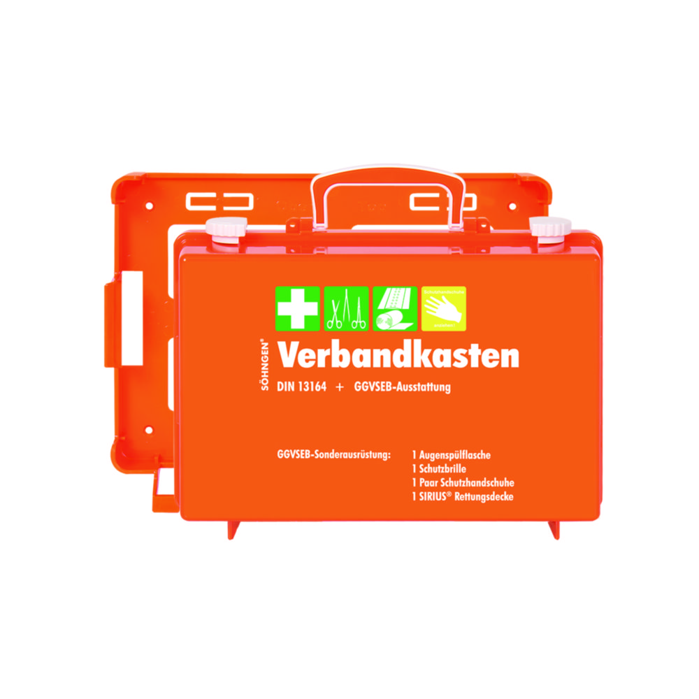 Kfz.-Verbandkasten plus Schutzausrüstung GGVS