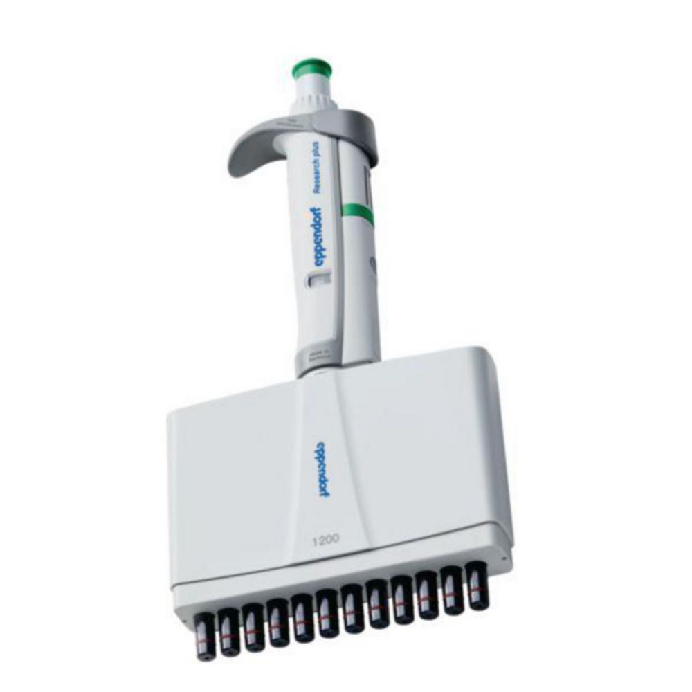 Multichannel microliter pipettes Eppendorf Research® plus (General Lab Product), variable