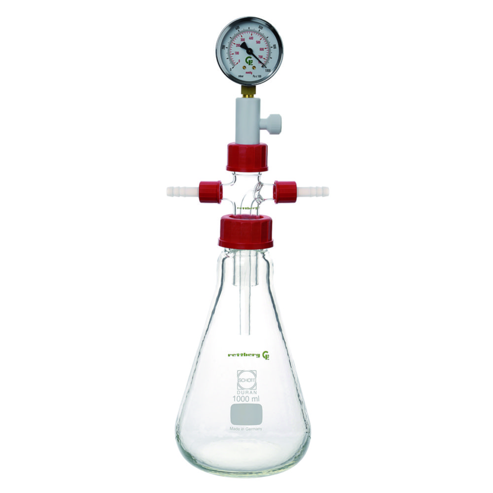 Woulff'sche Flaschen, DURAN®, Erlenmeyer-Form