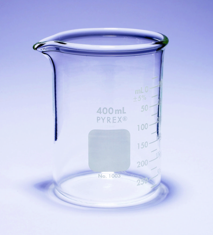 Beakers, low form, heavy duty, Pyrex®