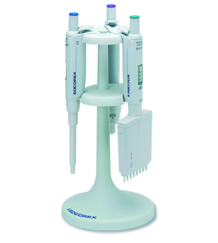 Pipettenständer für Einkanal- und Mehrkanal Mikroliterpipetten, für Calibra® und Acura®Modelle