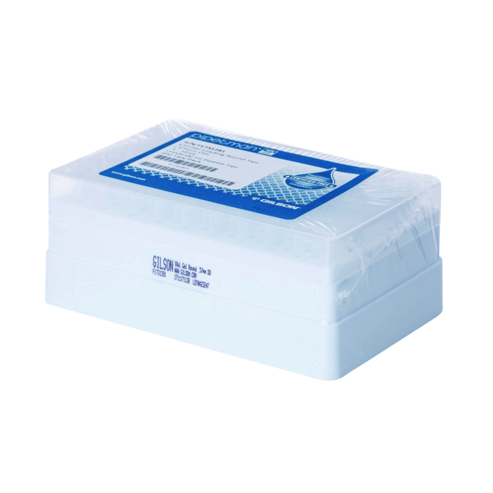 Pipette tips PIPETMAN® EXPERT Gel Loading, round tips
