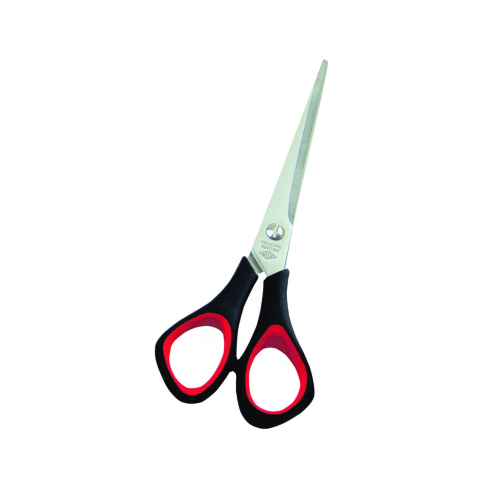 Universal scissors, stainless steel, plastic handle