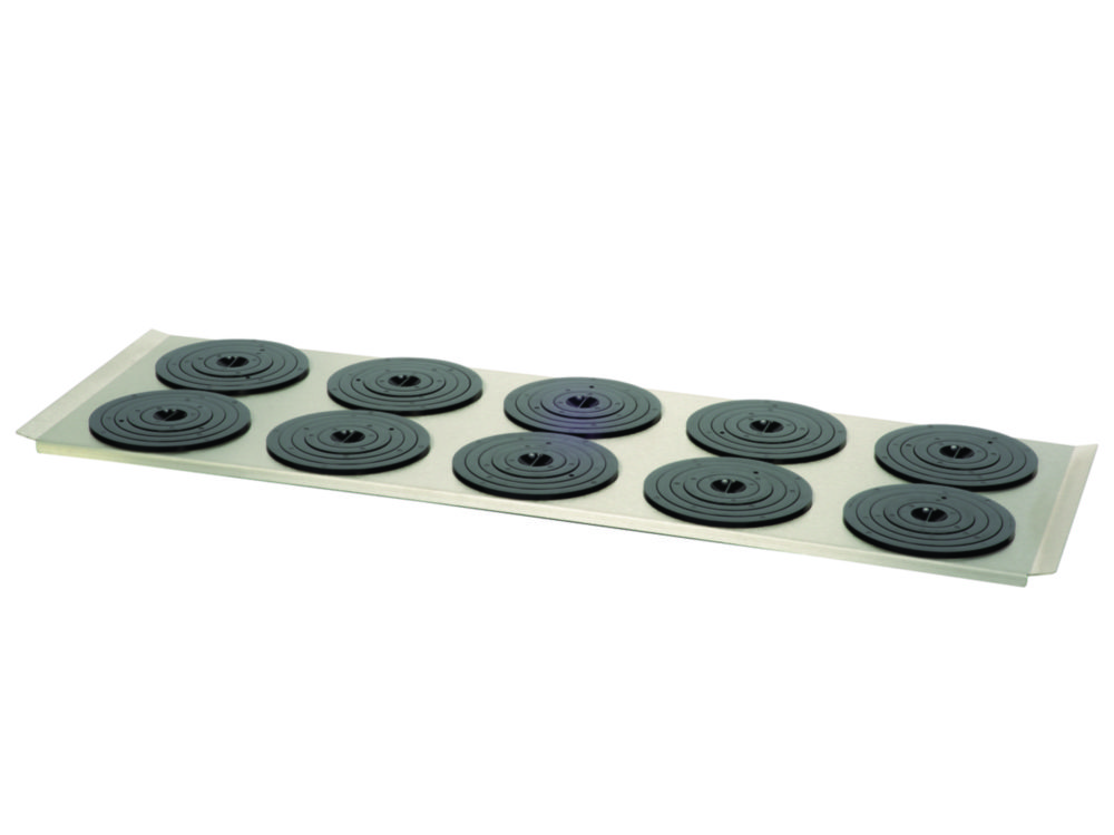 Flat bath covers with ring sets for water baths PURA™