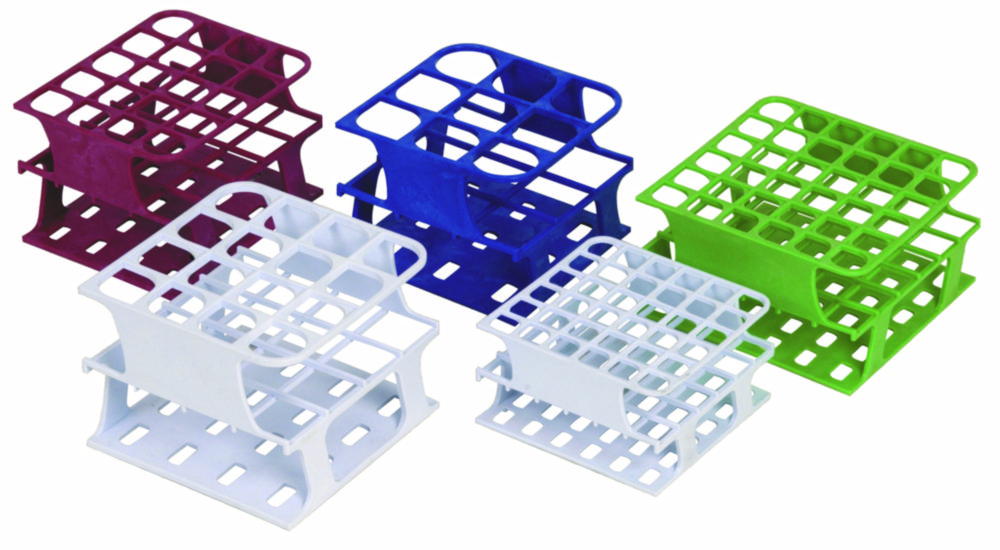 Reagenzglasgestelle OneRack®, POM, halbe Größe