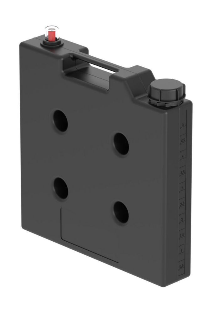 Space saving canisters, HDPE, electrically conductive