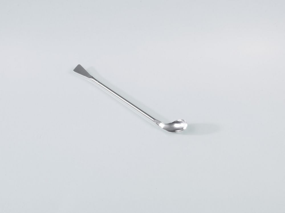 Sample spoons, stainless steel