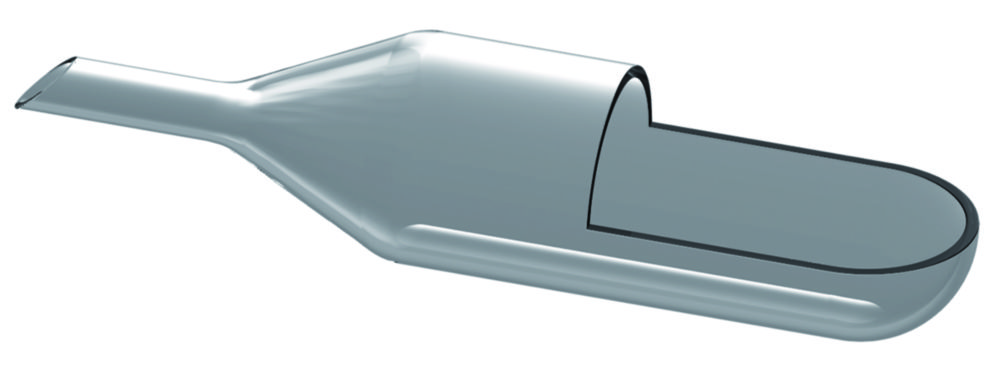 Wägeschiffchen, Glas