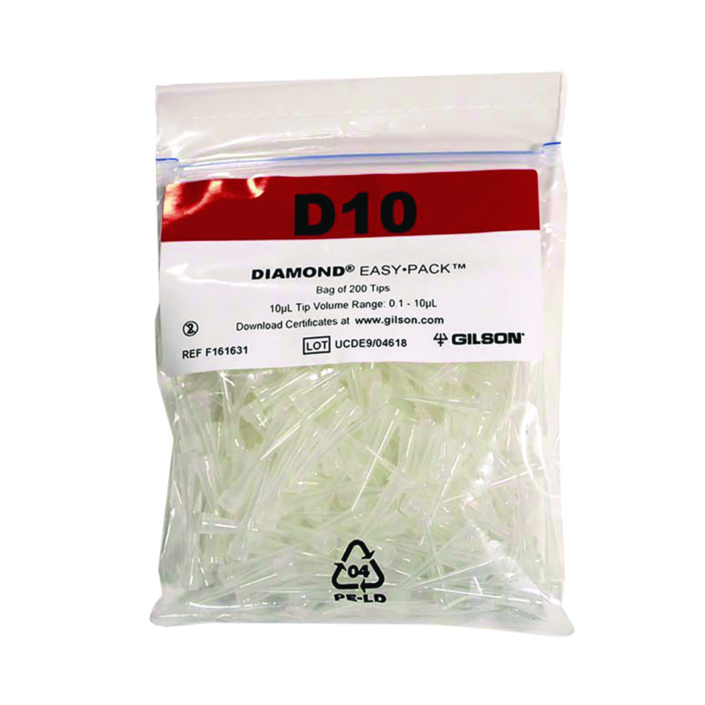 Pipette tips PIPETMAN® DIAMOND Tips, EASYPACK™
