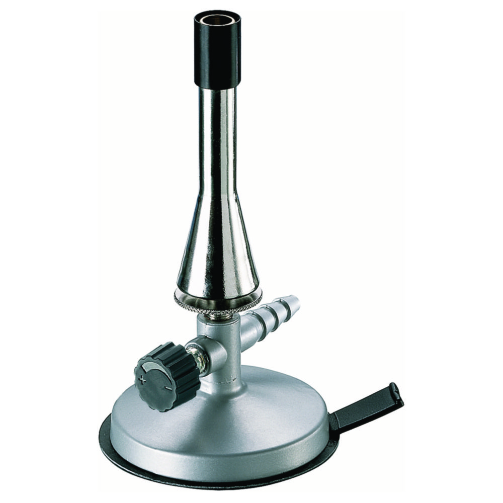 Teclu burners with needle valve