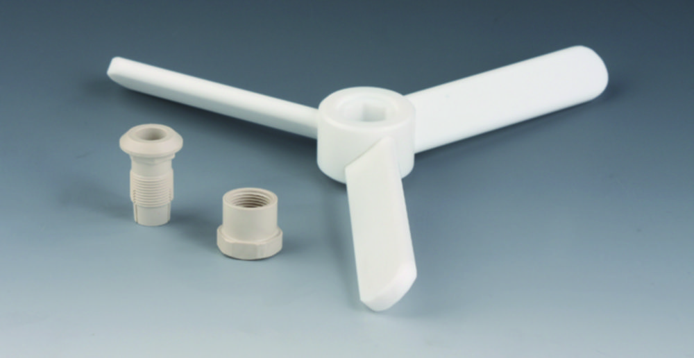 Zusatzflügel für Rührwellen, PTFE