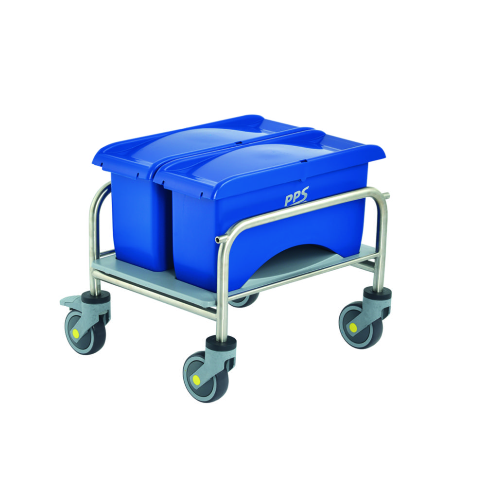 Reinigungswagen Clino® CR mini EM-CR1, Edelstahl