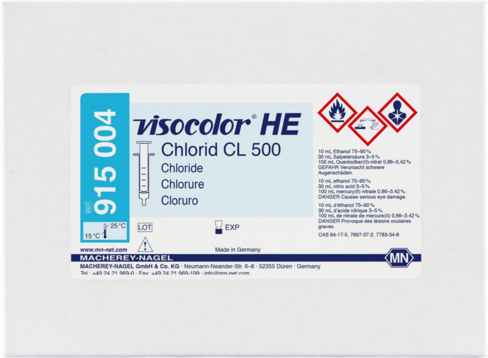 Testkits VISOCOLOR® HE für Gewässeranalysen