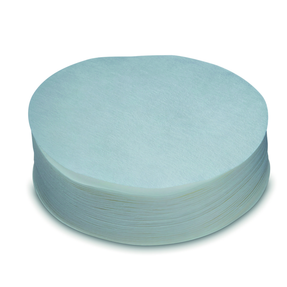 Filtrierpapiere Sorte 589/2, Weißband, quantitativ, Rundfilter