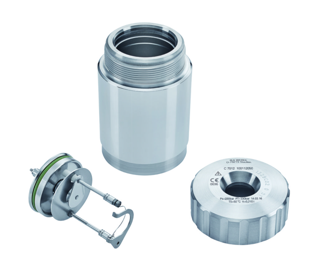 Decomposition vessels for IKA Calorimeters