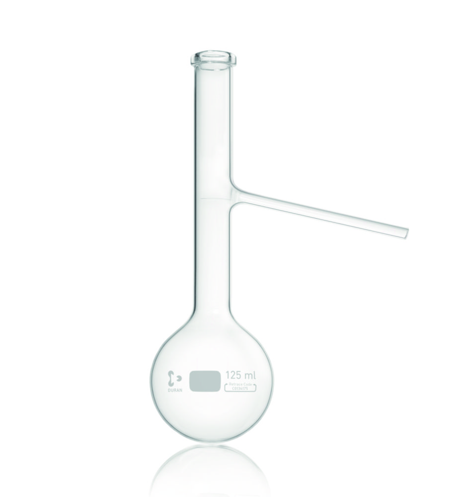 Engler distilling flasks, DURAN®, ASTM, with beaded rim