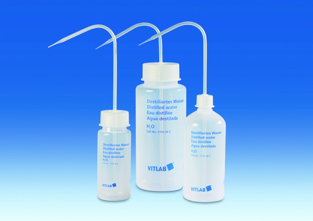 Spritzflaschen mit Aufdruck, LDPE