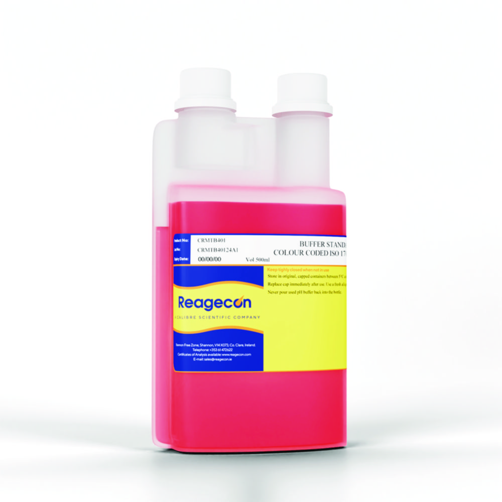 Technical pH buffer solutions, certified reference material (CRM)