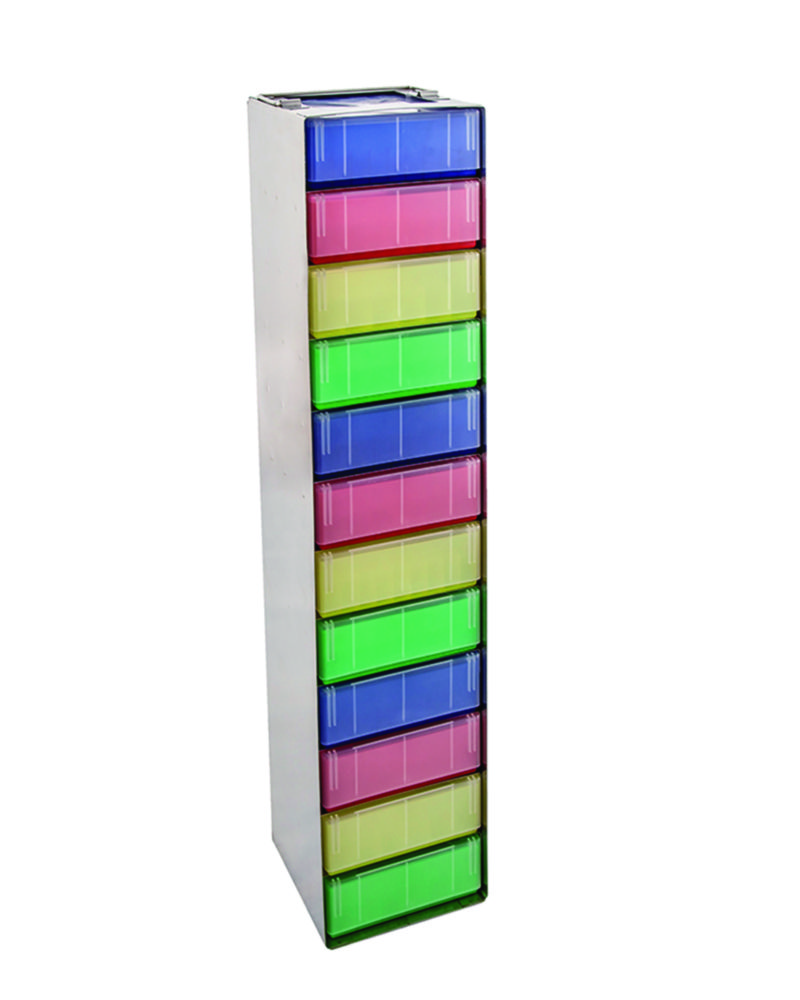 Chest Freezers Racks, vertical, stainless steel