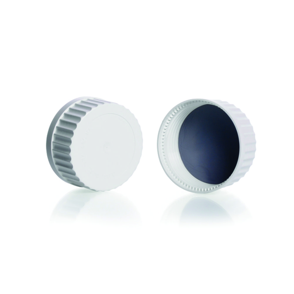 Quick release closure, PSU compound, for GLS 80® laboratory bottles